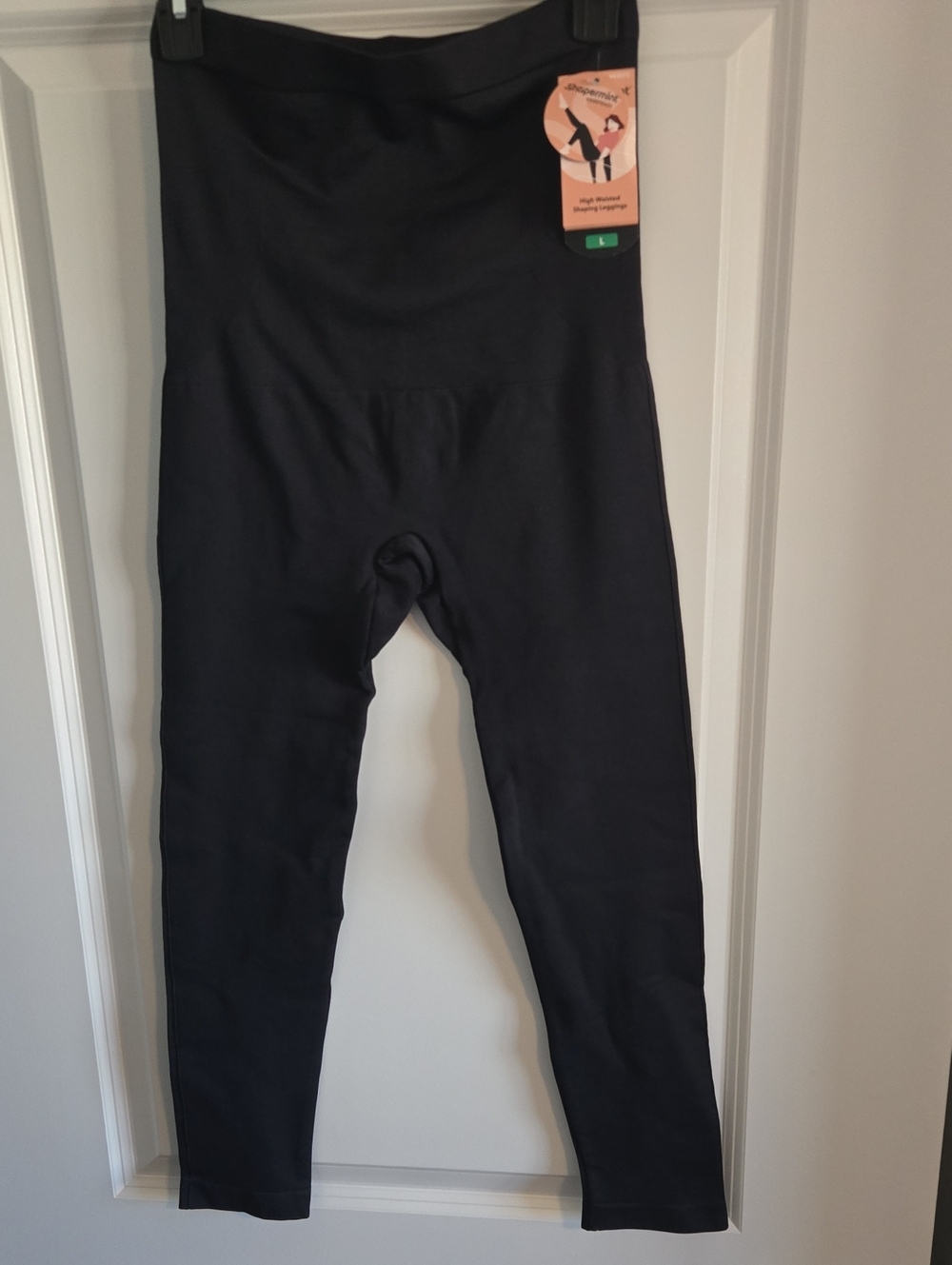 Shapermint Black High-Waist Sculpting Leggings